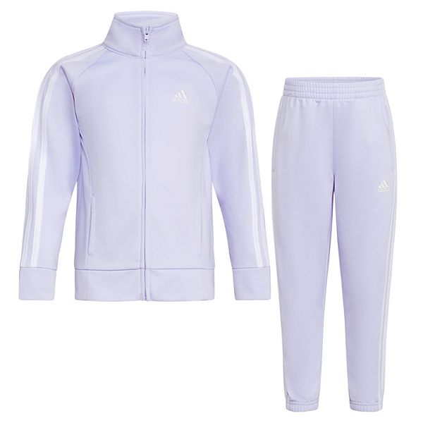 Toddler Girl adidas 2Piece Classic Tricot Track Jacket & Track Pants Set