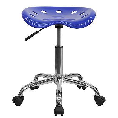 Flash Furniture Taylor Nautical Blue Tractor Seat Stool