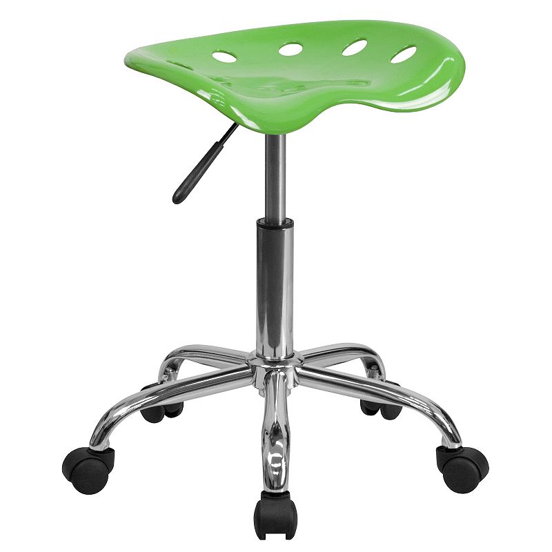 Flash Furniture Taylor Spicy Lime Tractor Seat Stool, Green