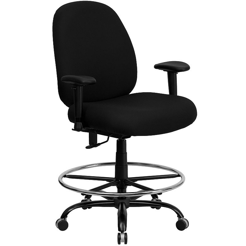 Flash Furniture Big & Tall Ergonomic Desk Chair, Black