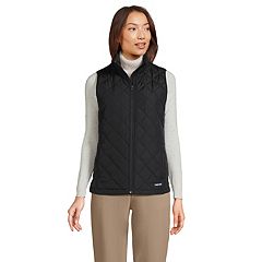 Women's Black Puffer Vests