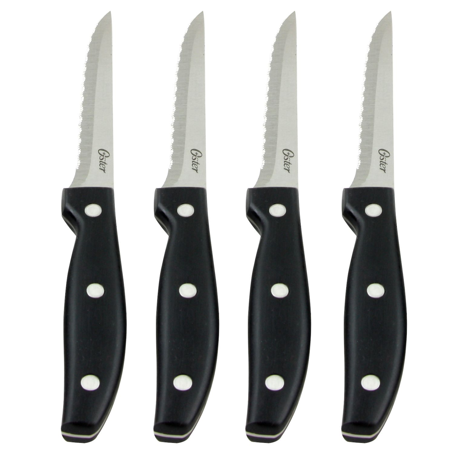 Oster Baldwyn 2-Piece Stainless Steel Santoku Knife Set