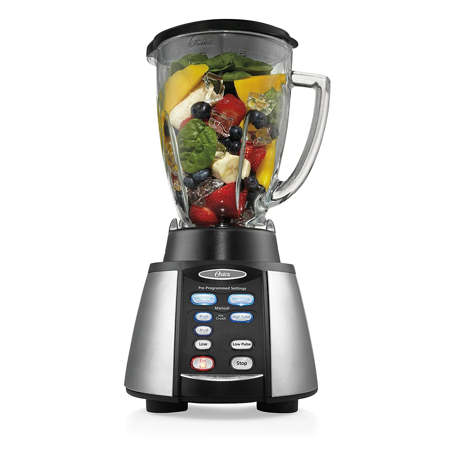 Oster - 2-in-1 Blender System with Blend-N-Go Cup - Gray