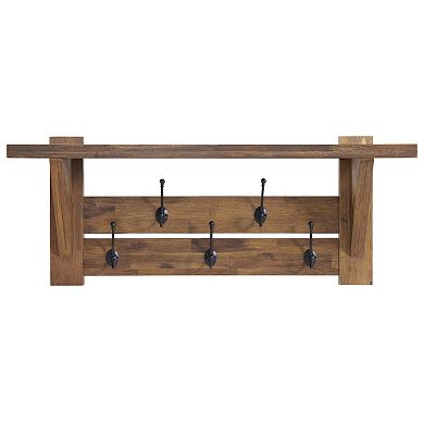 Alaterre Furniture Bethel Bench & Coat Hook 2-piece Set