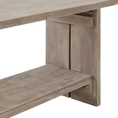 Alaterre Furniture Castleton Bench & Coat Hook 2-piece Set