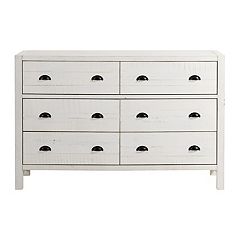 Novogratz Her Majesty 6 Drawer Wide Dresser