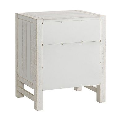 Alaterre Furniture Windsor 2 Drawer Nightstand