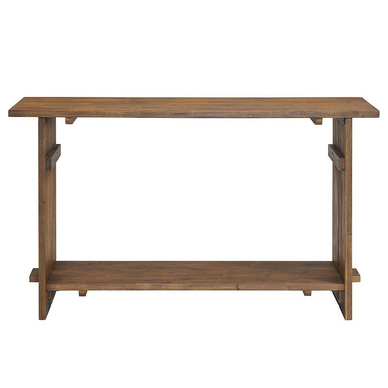 28189468 Alaterre Furniture Bethel Console Table, Brown sku 28189468