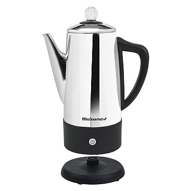 Elite Stainless Steel 12-Cup Percolator