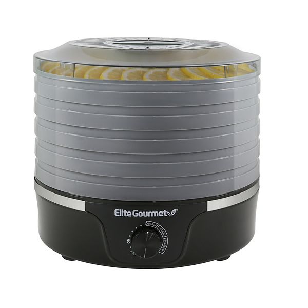 Elite Food Dehydrator with Adjustable Temperature Dial & 5 Trays