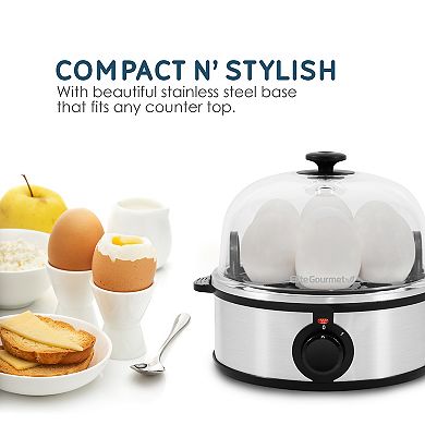 Elite Stainless Steel Automatic Egg Cooker
