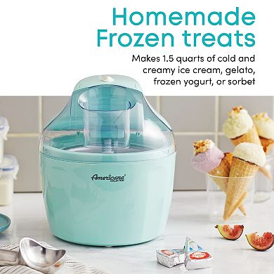 Americana Personal Ice Cream Maker With Freezer Bowl