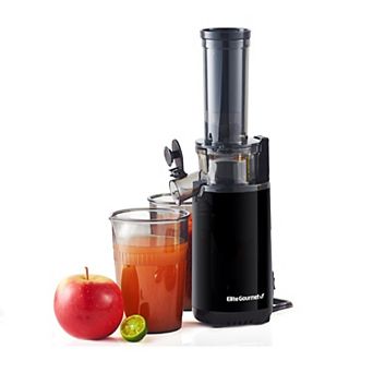 Elite Gourmet Compact Masticating Slow Juicer