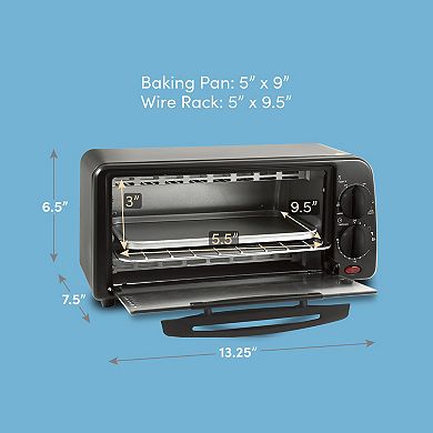 Elite 2-Slice Toaster Oven