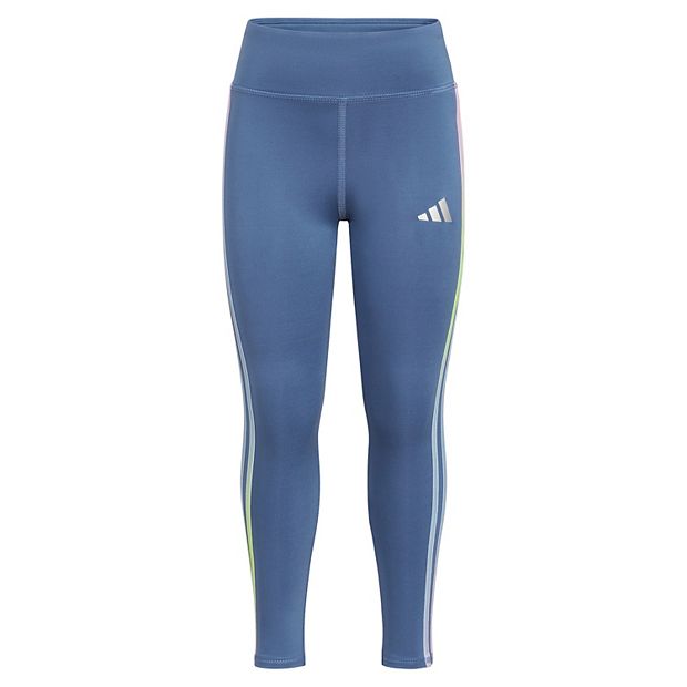 Leggings adidas High-Waisted blue Women's