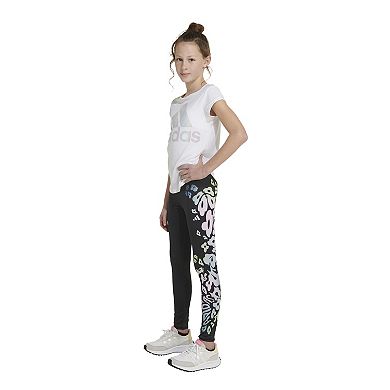Girls 4-6x adidas Floral Sublimated Leggings