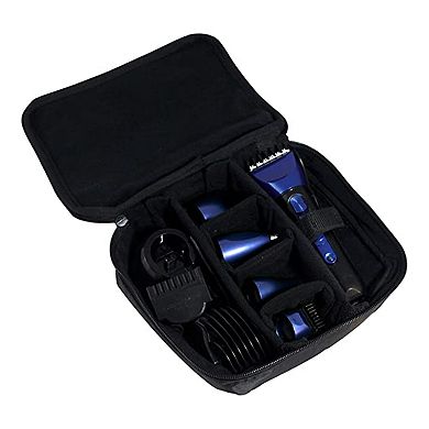 Optimus 15 Piece Wet/Dry Multi-Use Clipper and Trimmer, Blue/Black by Optimus