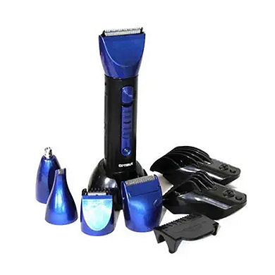 Optimus 15 Piece Wet/Dry Multi-Use Clipper and Trimmer, Blue/Black by Optimus