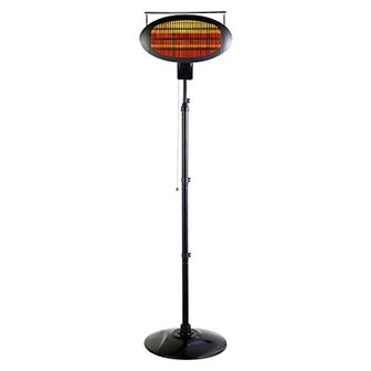 Optimus Garage-Outdoor Floor Standing Infrared Patio Heater with Remote