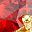 Yellow Gold Tone Red