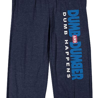 Men's Dumb & Dumber Logo Pajama Pants