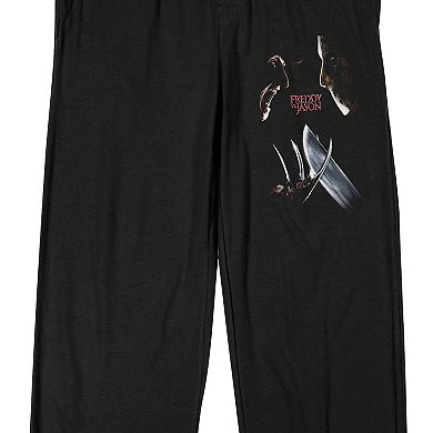 Men's Freddy vs. Jason One on One Pajama Pants