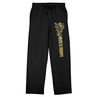 Men's Black Adam Lightning Pajama Pants