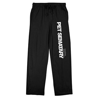 Men's Pet Sematary Logo Pajama Pants