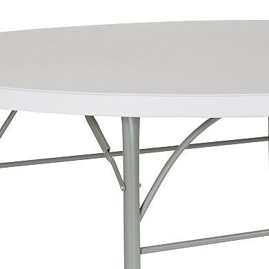 Flash Furniture Stonewall 6-Foot Round Banquet & Event Folding Table 