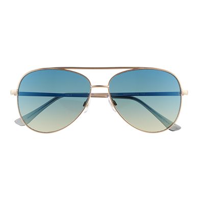 Men's Sonoma Goods For Life® 59mm Aviator Gradient Lens Sunglasses