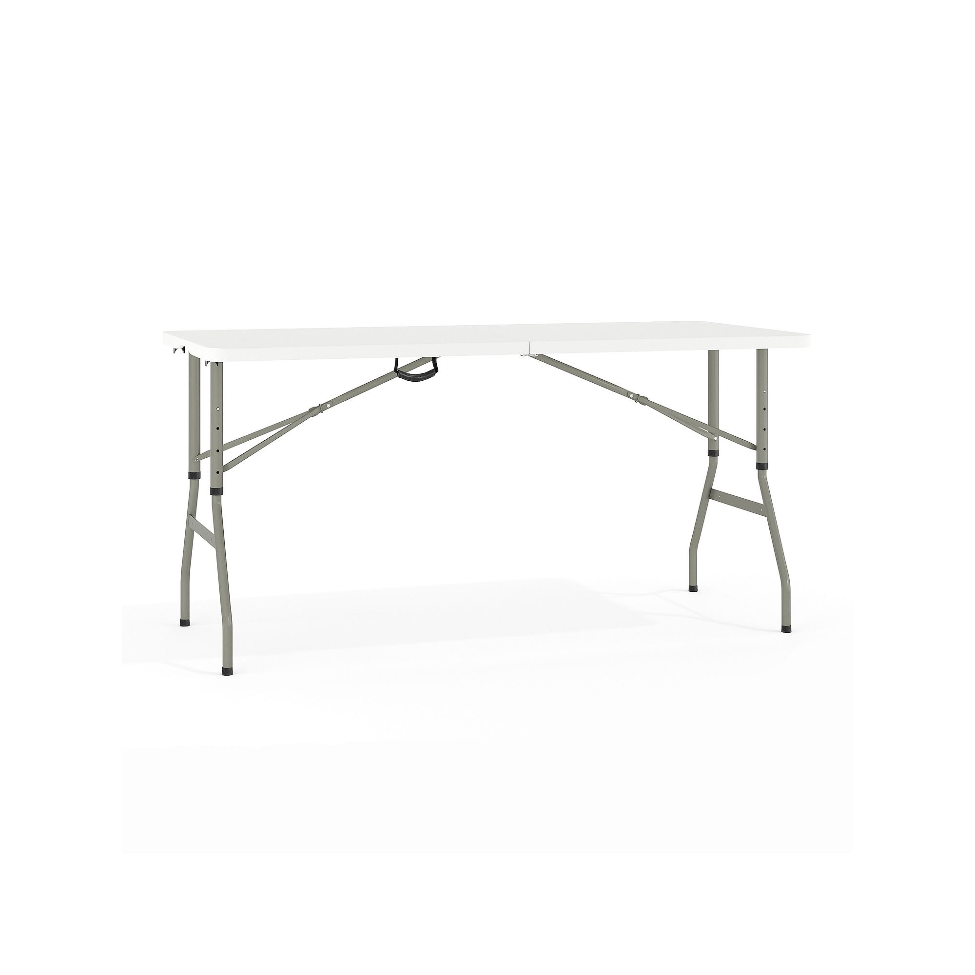 Flash Furniture Kathryn Adjustable Bi-Fold Banquet & Event Folding Table, G