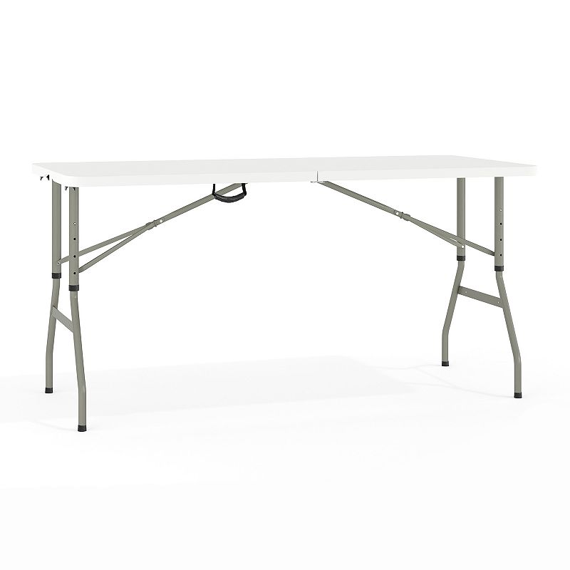 Flash Furniture Kathryn Adjustable Bi-Fold Banquet & Event Folding Table, W