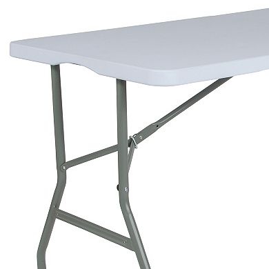 Flash Furniture Kathryn Bi-Fold Rectangle Folding Table
