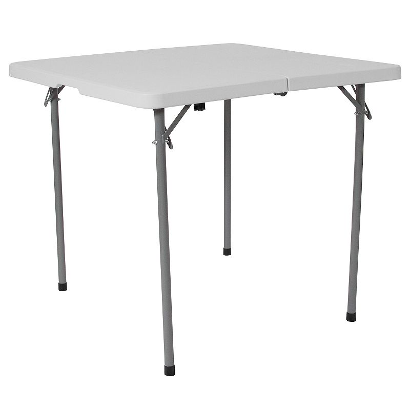 Flash Furniture Kathryn Folding Table, White