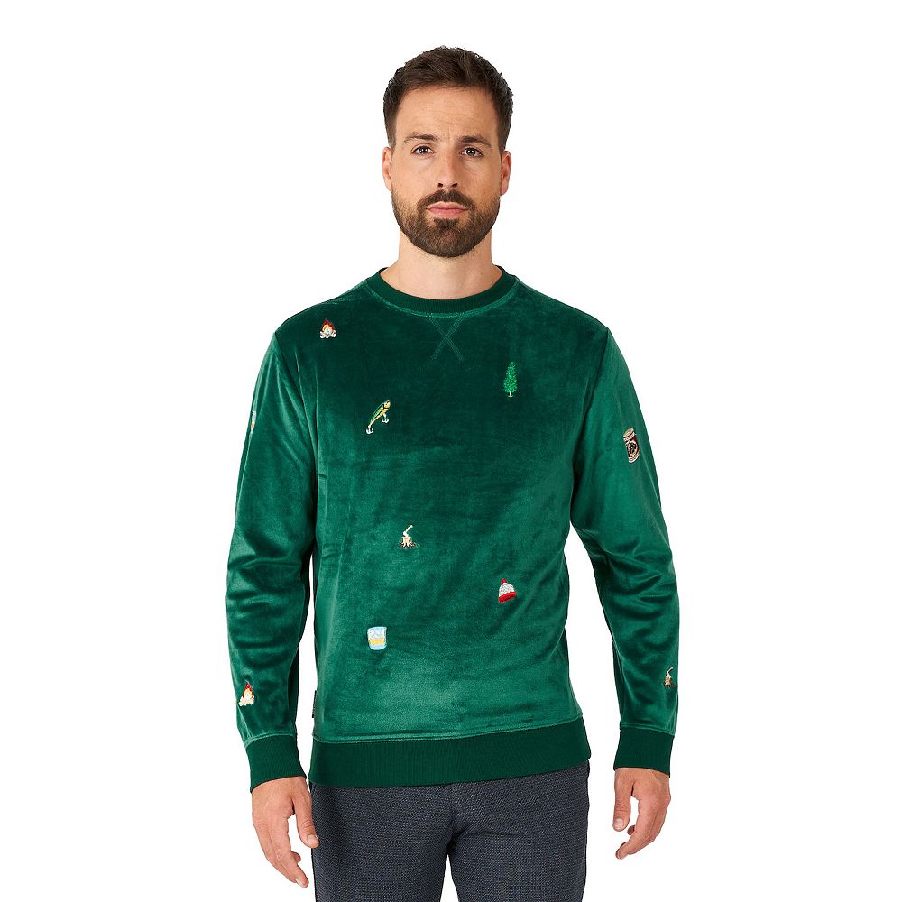Exclusive Men's Christmas Sweater with Cute Animal Pattern - Perfect for the Holiday Season