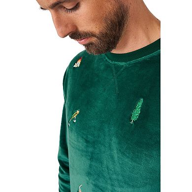 Men's Deluxe Sweater Christmas Icons