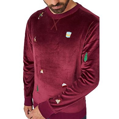 Men's Deluxe Sweater Christmas Icons