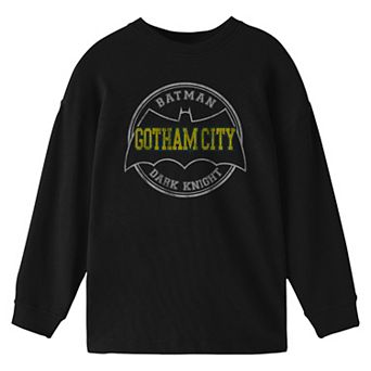 Boys 8-20 Batman Gotham City Logo Long-Sleeve Tee