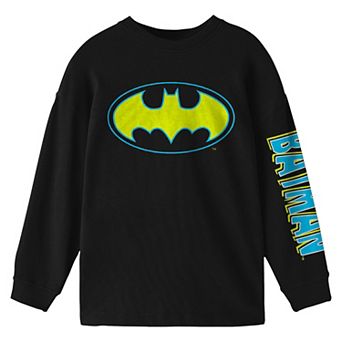 Boys 8-20 DC Comic Book Batman Long-Sleeve Tee
