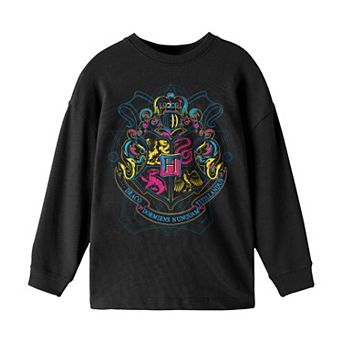 Boys 8-20 Harry Potter Neon Pink Long-Sleeve Tee