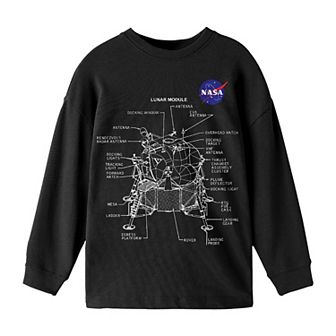 Boys 8-20 NASA Lunar Module Long-Sleeve Tee