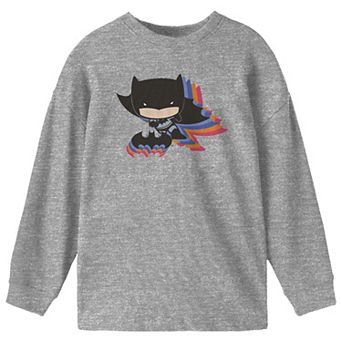 Boys 8-20 Justice League Chibi Batman Long-Sleeve Tee