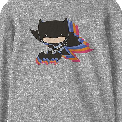 Boys 8-20 Justice League Chibi Batman Long-Sleeve Tee