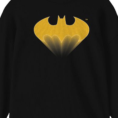 Boys 8-20 Batman Rising Yellow Logo Long-Sleeve Tee