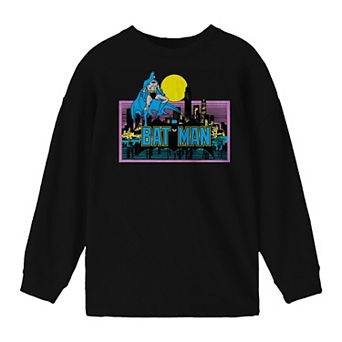 Boys 8-20 Batman Vintage Graphic Long-Sleeve Tee