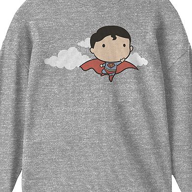 Boys 8-20 Superman Flying Chibi Long-Sleeve Tee