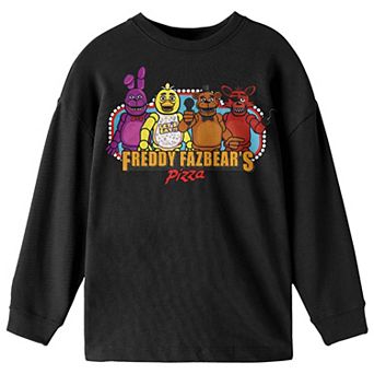 Boys 8-20 Five Nights At Freddy's Freddy Fazbear's Pizza Long-Sleeve Tee