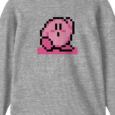 Boys 8-20 Kirby Pixel Long-Sleeve Tee