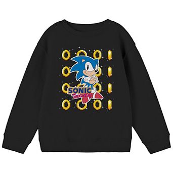 Boys 8-20 Sonic The Hedgehog Golden Rings Long-Sleeve Tee