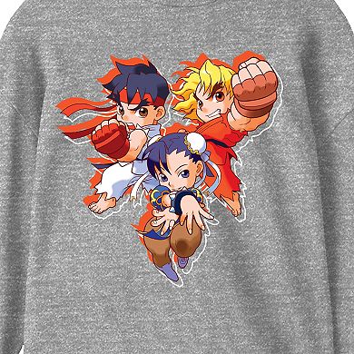 Boys 8-20 Chibi Street Fighter Classic Long-Sleeve Tee